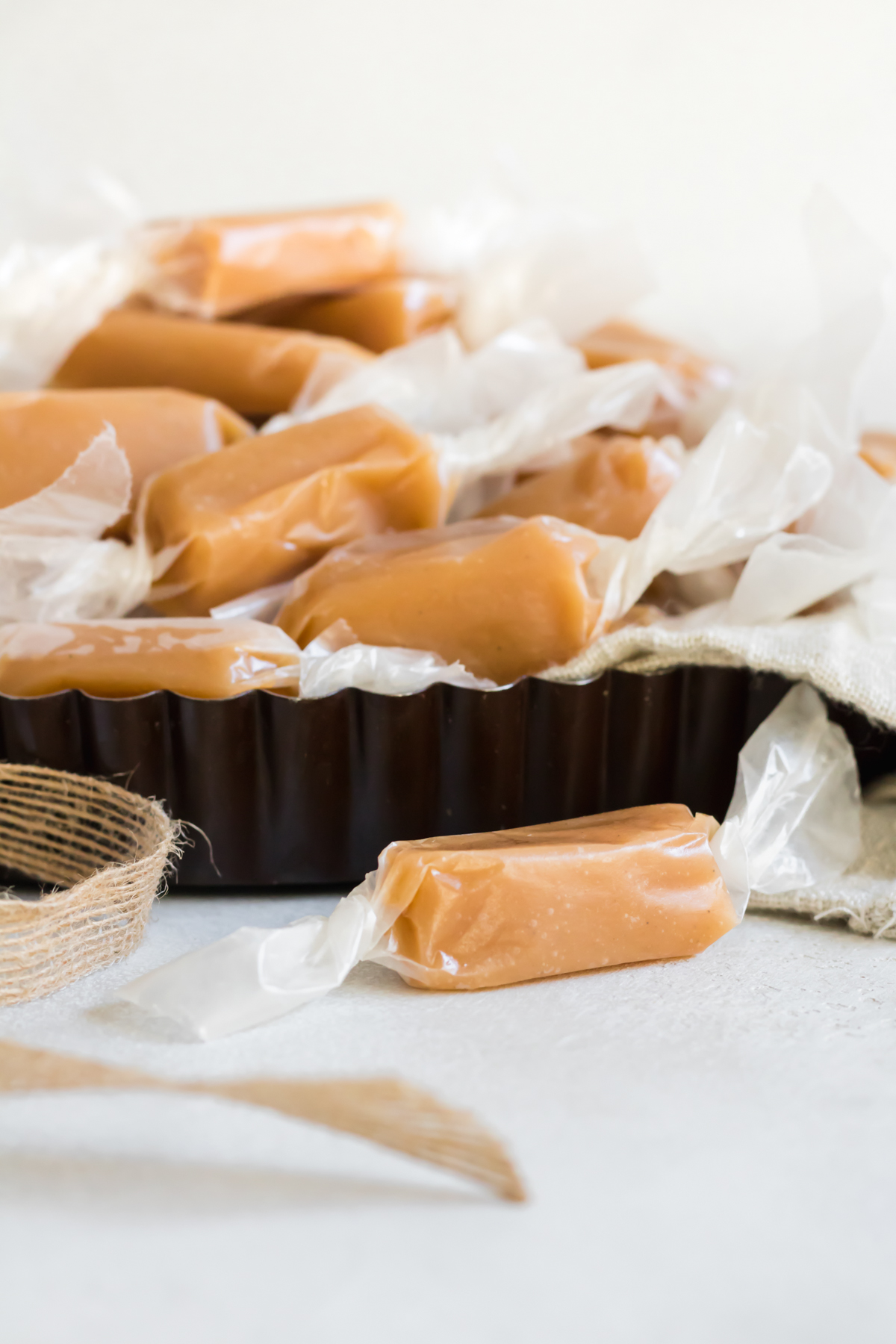 Soft Vanilla Bean Caramels - Bake Or Bust